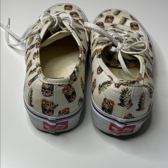 Vans Kids Pineapple Print Cream Sneakers - Picture 4 of 4